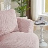 Okak Modern 360' Swivel Accent Chair Barrel Chairs with Comfort Seating,Small Arm Chair Sofa for Living Room,Office,Apartment - 4 of 4