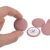Unique Bargains Suit Dress Blouse Aluminum Fabric Cloth Covered Sewing Buttons 30 Pcs - 4 of 4