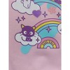 Hello Kitty & Friends Riding Rainbow Women's Cradle Pink Crew Neck Long Sleeve Sweatshirt - 3 of 4