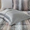 Lyngins 4-Piece Faux Fur Full/Queen Comforter Set, Ultra-Soft Bedding Set with Shams & Decorative Pillow, Oeko-Tex Certified Quilt Bedding Set - 3 of 4
