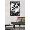 Trends International NBA San Antonio Spurs - Maximalist Logo 23 Framed Wall Poster Prints - 2 of 4