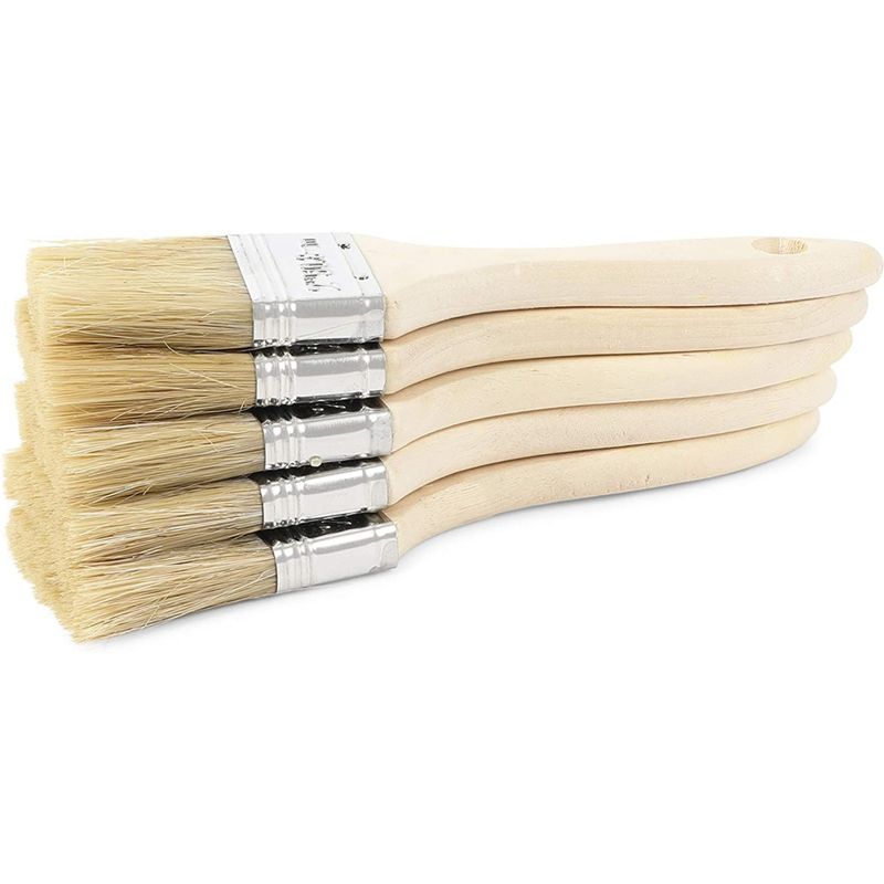 Juvale 50 Pack Chip Paint Brush Set For Painting Arts & Crafts, 2 in, 5 of 9