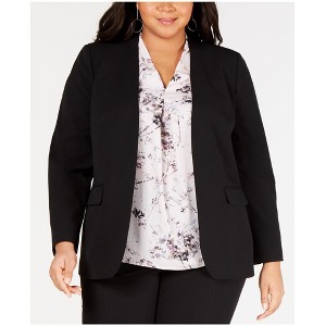 bar III Womens Open Front Blazer Jacket - 1 of 1