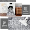 TROPOW Machine Washable Easy-Clean Fade-Resistant Area Rug for Bistro Bedroom Dorm Home - 4 of 4
