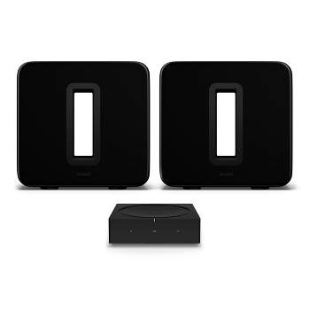 3) Sub Subwoofer (black) Sonos Home Theater : Target For (gen Wireless