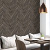 InHome Wildwood Peel And Stick Wallpaper Walnut: Self-Adhesive Vinyl, Wood Grain Design, Modern Decor, Peelable & Washable - 2 of 4