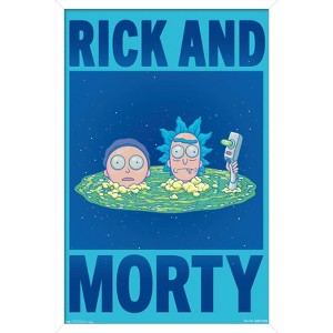 Trends International Rick And Morty - Title Framed Wall Poster Prints - 1 of 4