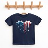 The Juniper Shop Patriotic Plane Heart Youth Short Sleeve Tee - 2 of 4