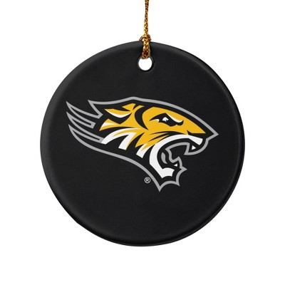 Towson University Tigers Logo Porcelain Holiday Christmas Tree Ornament