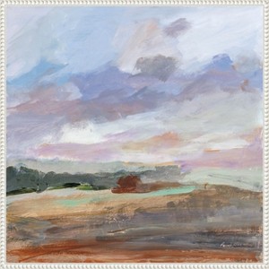 Amanti Art Seashore Without End by Pamela Munger Canvas Wall Art Print Framed 22 x 22-in. - 1 of 4