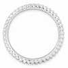 Black Bow Jewelry 3.25mm Stackable Sterling Silver Fluted Band - 2 of 4