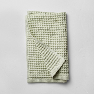 Decorative Waffle Hand Towel Teal Green - Casaluna™