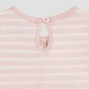 Huggies Baby Girls' Flower Short Sleeve Bodysuit & Pants Set - Pink - 4 of 4