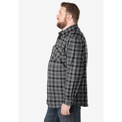 KingSize Signature Plaid Flannel Shirt