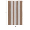Colonial Mills Everglades Vertical Stripe - Mocha 2 Ft x4 Ft Rectangle Rug Indoor/Outdoor 100% Polypropylene - 2 of 4