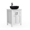 24 in. W x 19 in. D x 36.4 in. H Freestanding Bath Vanity Sink Set - 2 of 4