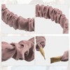 Unique Bargains Women's All Hair Solid Color Pleated Headband 1 Pc - 3 of 4