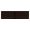 vidaXL Durable Corten Steel Planter - Weather-Resistant Rectangle Raised Bed for Outdoor Planting - 24.4"x11.8"x11.4" - Easy to Assemble Garden Décor - 3 of 4