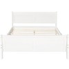 Full Size Wood Platform Bed with Headboard and Wooden Slat Support - 4 of 4