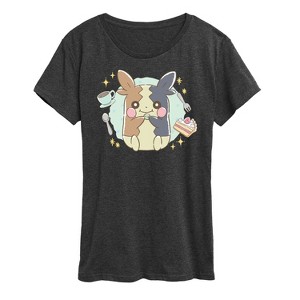 Women's - Pokémon - Snuffuzz Coffee Short Sleeve Graphic T-Shirt - 1 of 4