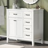 Dronkon Bathroom Vanity with Sink Combo, Freestanding Storage Cabinet with 3 Drawers & 2 Doors for Modern Bathrooms - 4 of 4
