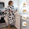 Catalonia Faux Shering Wearable Cape for Adult Women Men,Wrap Blanket Cape with Pocket, Warm, Soft, Cozy, Snuggly, Comfort Gift, No Sleeves - 2 of 4