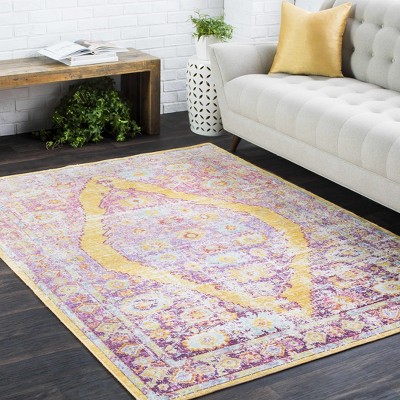 Hauteloom Rectangle Area Rug   Lavender