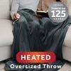 Sunbeam 96"x60" Electric Throw Nordic Premium Mega Size Heated Blanket - 2 of 4