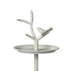 Park Hill Collection Garden Bird Iron Tiered Plant Stand - 3 of 4
