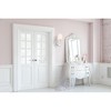 Elegant Lighting Cason 1 light Chrome and White shade wall sconce - 2 of 4