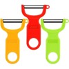 Kuhn Rikon Piranha Y Peeler, 6.25-inch, Green - 4 of 4