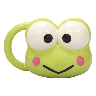 Hello Kitty Friends Universal Studios Coffee Mug Keroppi Green Frog –  Hedgehogs Corner