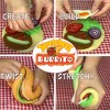 Stretcheez Burrito 2pk – Surprise Styles & Toppings, Stretchy Toy Food 3+ - 4 of 4