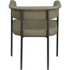 Meridian Furniture,Malin Vegan Leather Dining Chair, Set of 2 - 4 of 4