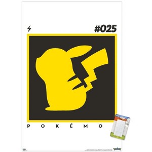Trends International Pokémon - Pikachu Simple 25 Unframed Wall Poster Prints - 1 of 4