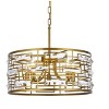 Elegant Lighting Kennedy 18.5 inch pendant in brass - 3 of 4