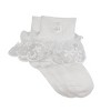 Wrapables Lil Miss Daisy Double Layer Lace Ruffle Socks (Size 4-6), Set of 2 - image 3 of 3