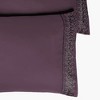 Southshore Fine Living, Vilano Lace Collection Pair of 2 Pillowcases Ultra Soft Brushed Microfiber - 4 of 4