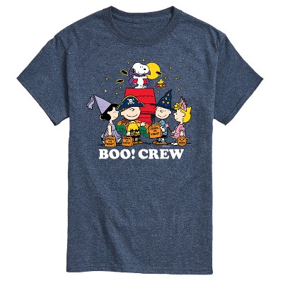 Men's - Peanuts - Boo Crew Short Sleeve Graphic T-Shirt