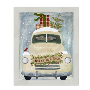 Courtside Market Pickup Christmas 8x10 Framed Art Board - 1 of 2