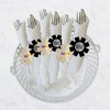 Big Dot of Happiness 70’s Disco - 1970s Disco Fever Party Paper Napkin Holder - Napkin Rings - Set of 24 - 3 of 4