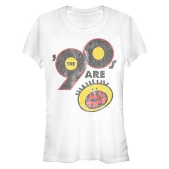 Juniors Womens All That Retro 90's Logo T-Shirt