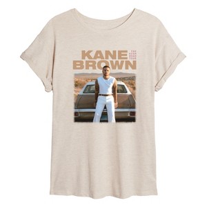 Women's - Kane Brown - Kane Brown Desert Oversized Graphic T-Shirt - 1 of 4