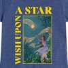 Girls' - Disney - Wish Upon A Star Fitted Short Sleeve Graphic T-Shirt - 2 of 4