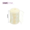 Unique Bargains Gift Wrapping Wide Sheer Wired Pastel Shimmer Iridescent Chiffon Ribbons 1 Pc - 2 of 4