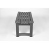 Anybear Adirondack Bench with Wood Texture for Patio, Backyard, Balcony, All Weather Resistant with UV Protection - 3 of 4
