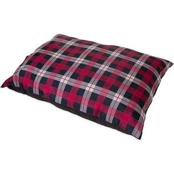 Petmate Plaid Pillow Dog Bed - Assorted Colors (36"x 27")