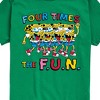 Boys' - SpongeBob SquarePants - Four Times The Fun Short Sleeve Graphic T-Shirt - 2 of 4