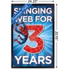 Trends International Marvel Spider-Man - Happy 3rd Birthday Framed Wall Poster Prints - 3 of 4