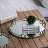 Dexmalle Valentina Silver Round Mirror Tray - 2 of 4